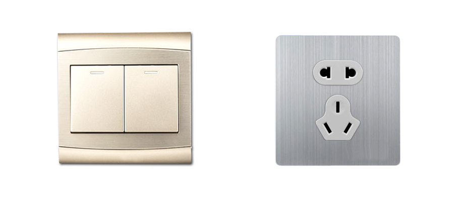 開(kāi)關(guān)、插座鋁面板